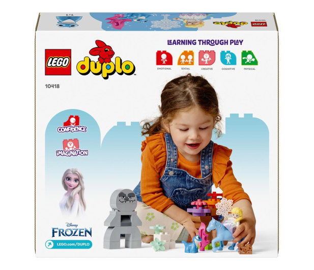 LEGO Disney 10418 Elza i Bruni w Zaczarowanym Lesie - 1220578 - zdjęcie 5